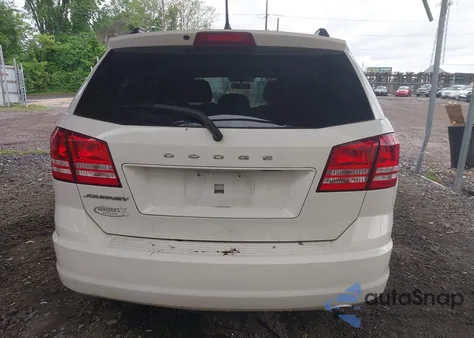 2017 Dodge Journey Se z USA, uszkodzony, nr VIN 3C4PDCAB8HT608108